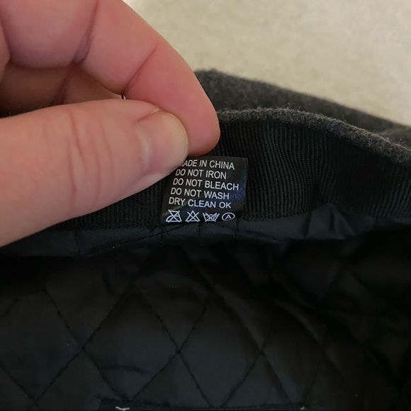 Epoch hats company charcoal gray wool newsboy flat cap - Picture 9 of 9